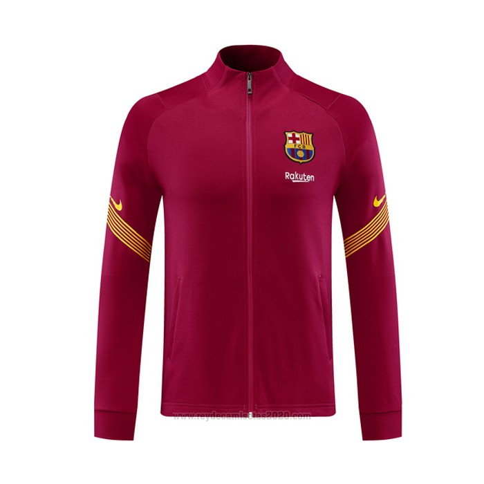 Chaqueta del Barcelona 20202021 Rojo Camisetas de futbol baratas